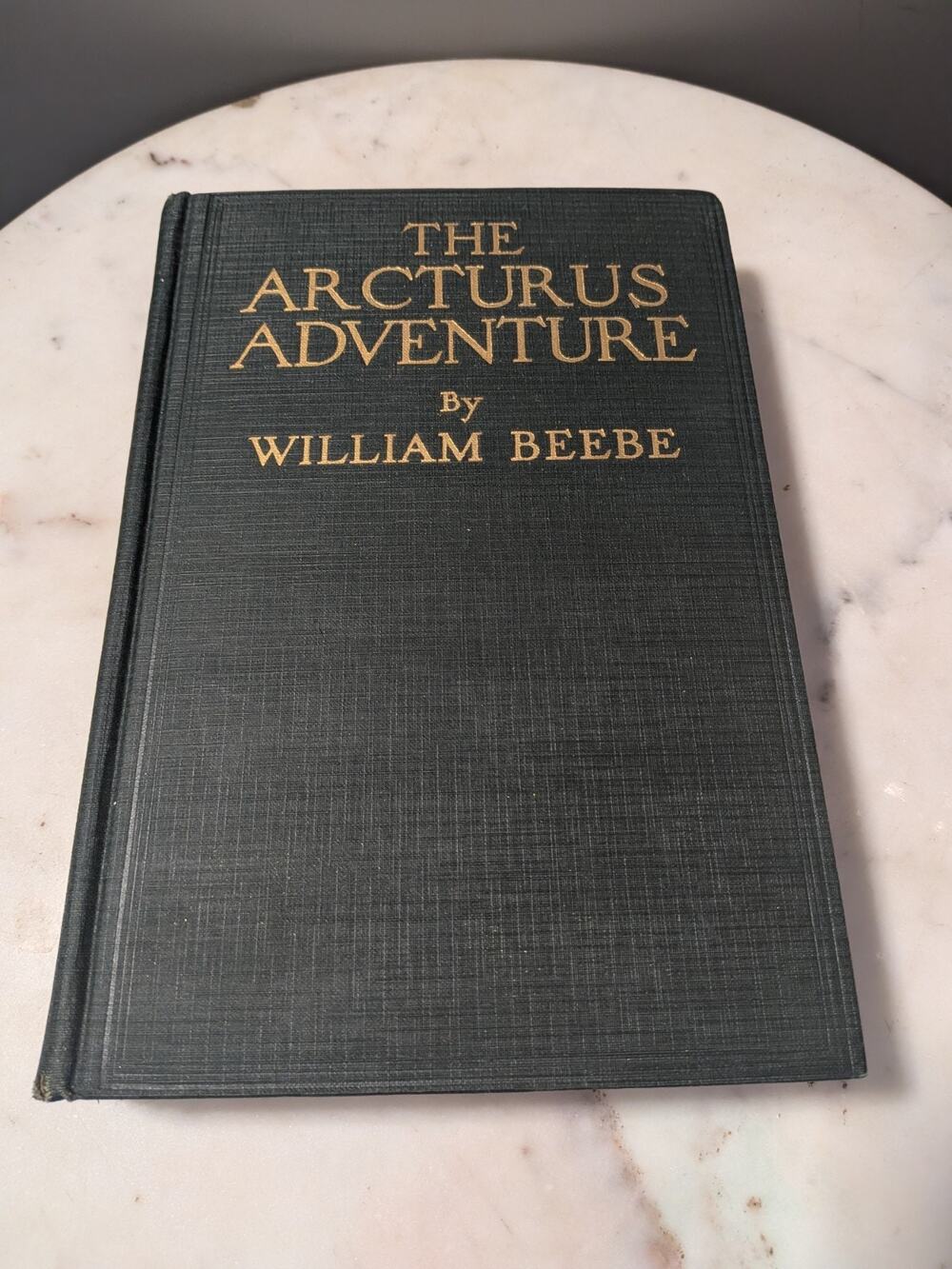 1926 The Arcturus Adventure by William Beebe G. P. Putnam's 1st/5th Oceanography